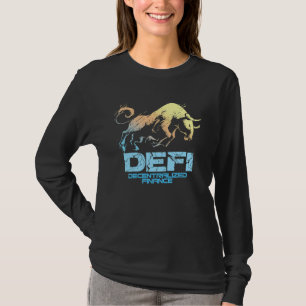 Cryptocurrency DECENTRALIZED FINANCE DEFI Crypto B T-Shirt