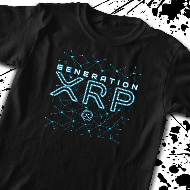 Cryptocurrency Generation XRP Crypto Blockchain T-Shirt (Creator Uploaded)