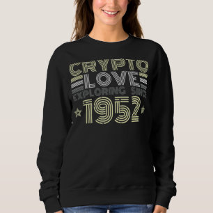 Cryptocurrency Lifestyles Crypto Love Exploring Si Sweatshirt