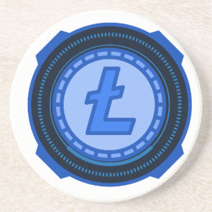 CRYPTOCURRENCY LITECOIN COASTER