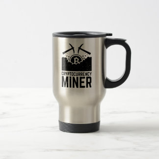 Cryptocurrency Miner Custom Travel Mug