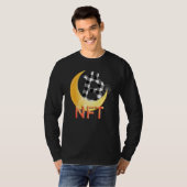 Cryptocurrency Nft Buffalo Plaid Goes To The Moon  T-Shirt (Front Full)