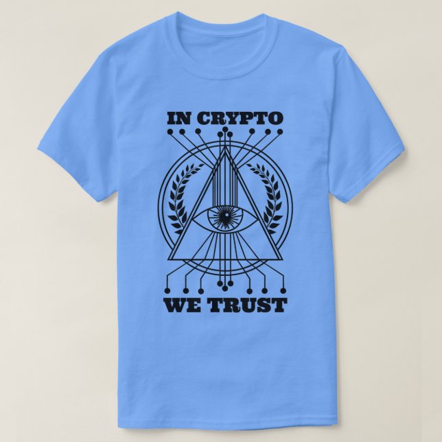 cryptocurrency T-Shirt (Design Front)