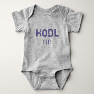 Cryptocurrency t-shirt for Bitcoin Baby Bodysuit