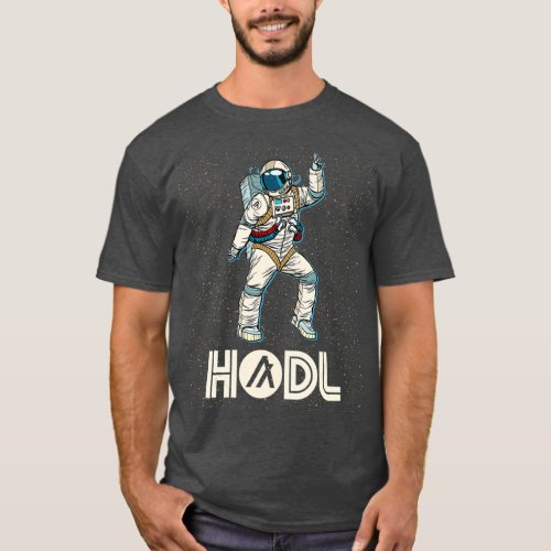 Cryptocurrency Talk ALGO  Fun HODL Algorand Moon T_Shirt