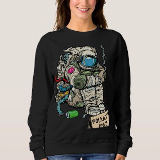 Cryptocurrency Talk Astronaut Hodler Begging For Sweatshirt