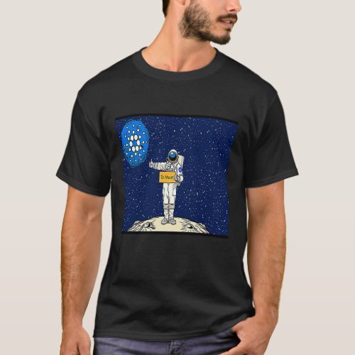 Cryptocurrency Talk  Fun ADA Cardano Hitchhiker To T_Shirt