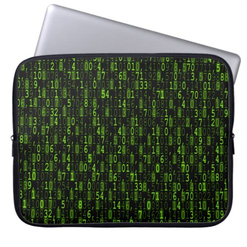 Cryptography Coding _ Geek Laptop Sleeve