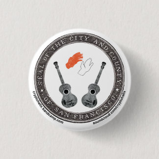 Cryptohelix badge for bandcamp single pinback button