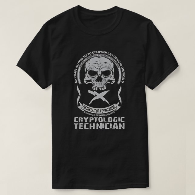 Cryptologic Technician T-Shirt (Design Front)