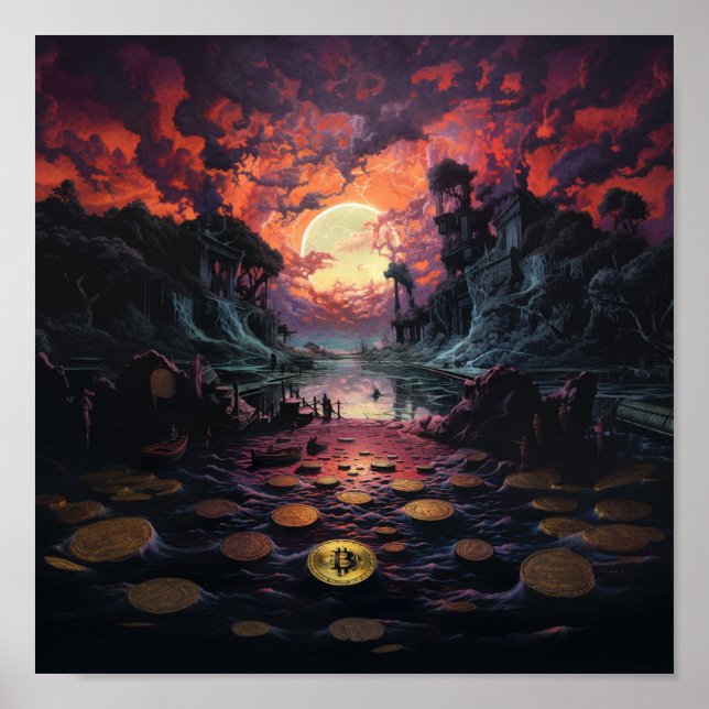 'Cryptoscape' Poster (Front)