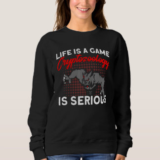 Cryptozoology Is Serious Cryptid Creature 1 Sweatshirt