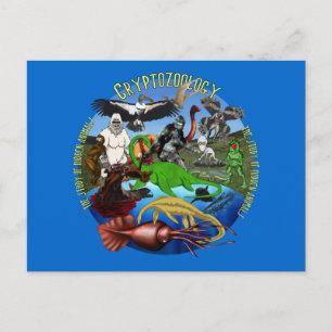 Cryptozoology Postcard