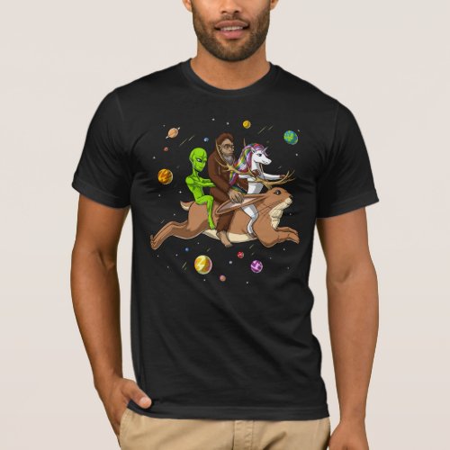 Cryptozoology Space Adventure T_Shirt