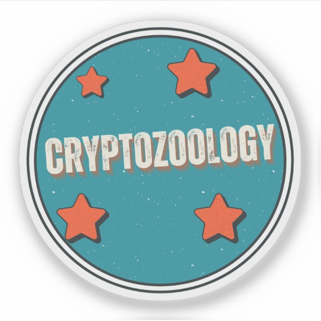 Cryptozoology Sticker (Front)