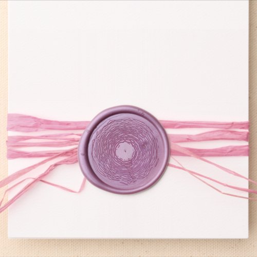 Crysanthemum flowersemi abstract Wedding  Wax Seal Sticker