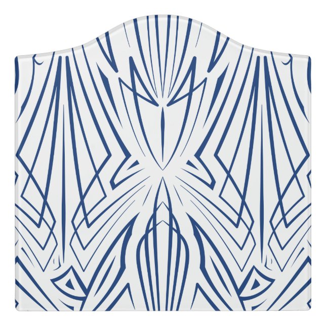 Crystal 3 door sign (Large Crest Front)