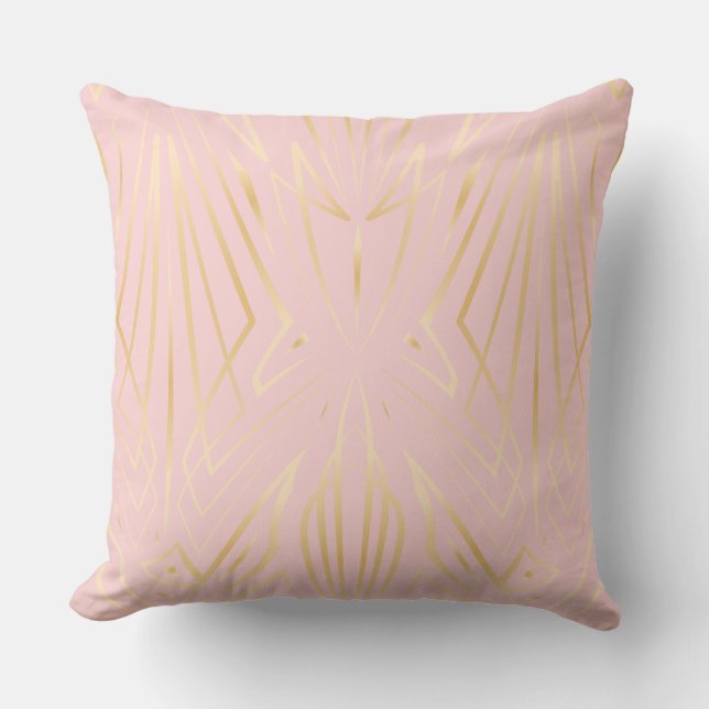 Crystal 8 throw pillow (Front)
