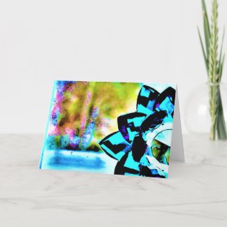 Crystal / Abstract Art, card