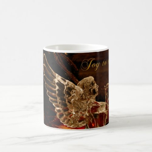 crystal angel  Joy to the World Coffee Mug
