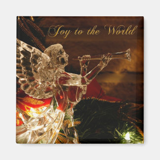 crystal angel Joy to the World Magnet