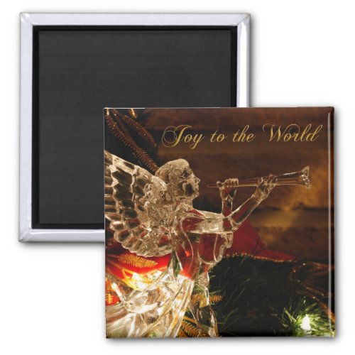 crystal angel  Joy to the World Magnet