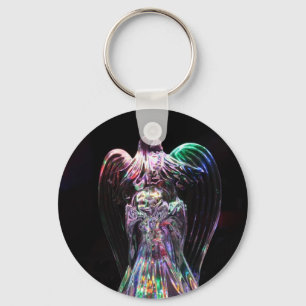 Crystal Angel Keychain