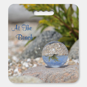 Crystal Ball Beach Kneeler or Seat Cushion