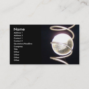 Crystal Ball Business Card