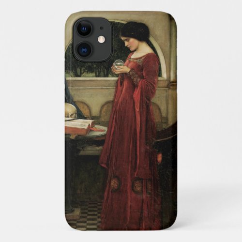 Crystal Ball by John William Waterhouse iPhone 11 Case