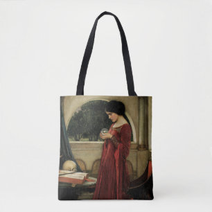 Crystal Ball by John William Waterhouse Tote Bag