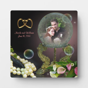 Crystal Ball fantasy portrait photo plaque