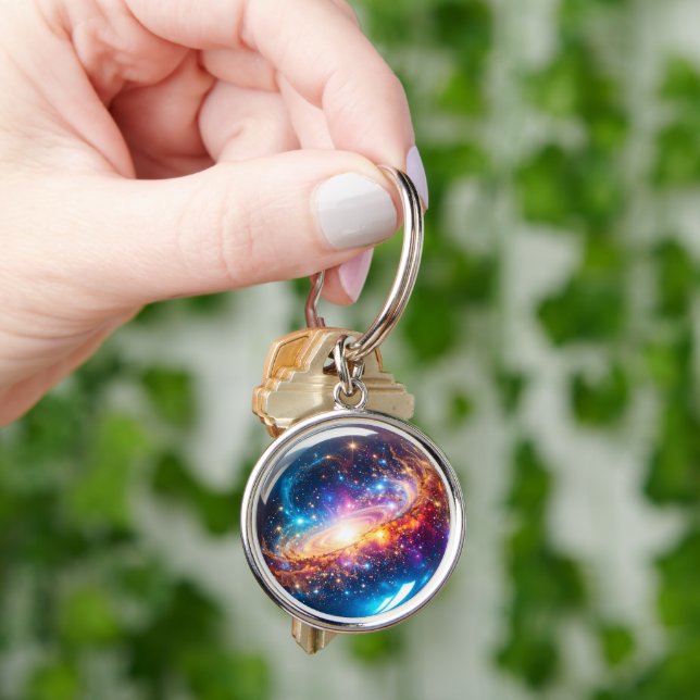 Crystal Ball - I See A Cosmic Event In Your Future Keychain (Hand)