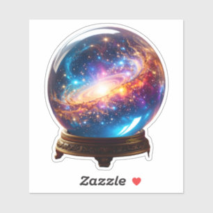 Crystal Ball - I See A Cosmic Event In Your Future Sticker