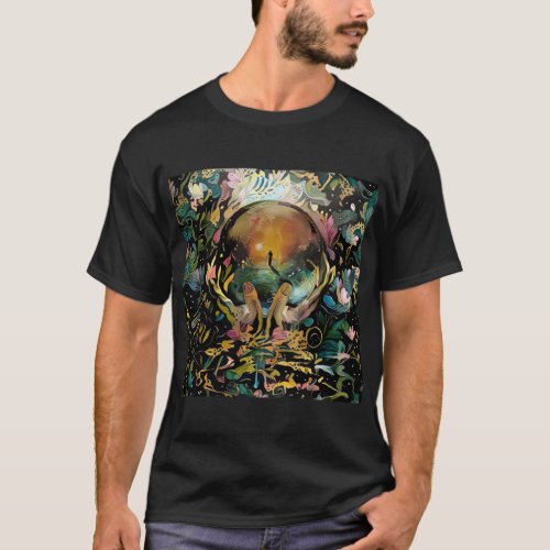 Crystal Ball in Gods Hands T_Shirt