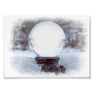 Crystal Ball Template Photo Print