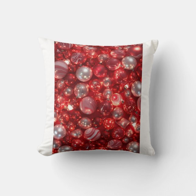 Crystal Ball Throw Pillow (Front)