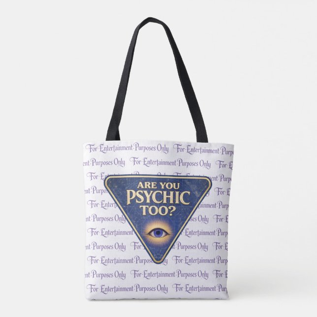 Crystal Ball Tote Bag (Back)