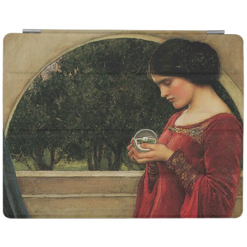 Crystal Ball Woman Waterhouse Painting iPad Smart Cover