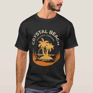 Crystal Beach Ontario Canada Vacation Resort Vinta T-Shirt