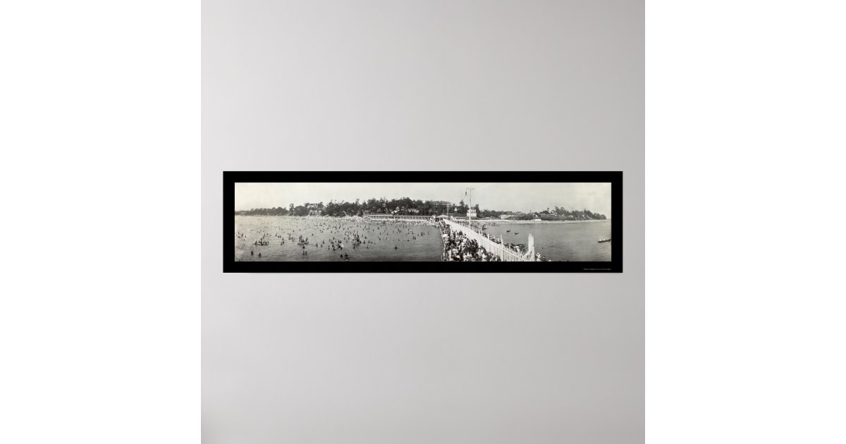 Crystal Beach Ontario Photo 1914 Poster | Zazzle