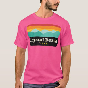 Crystal Beach Texas Bolivar Peninsula Fishing T-Shirt