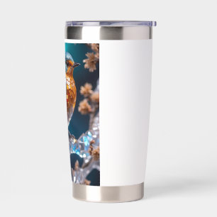 Crystal Bird Mug - Colorful Bird Coffee Mug - Fant Insulated Tumbler