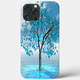 Crystal Blue Tree iPhone 13 Pro Max Case
