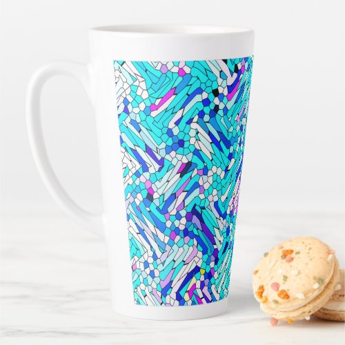 Crystal Blues Latte Mug