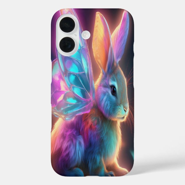 Crystal Bunny Case-Mate iPhone Case (Back)