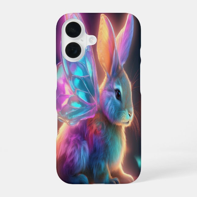Crystal Bunny Iphone Case (Back)