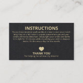 Crystal Candle Spell Business Card (Back)