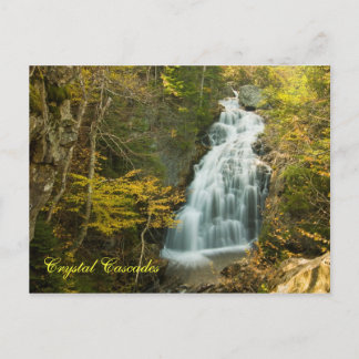 Crystal Cascade, NH    Postcard