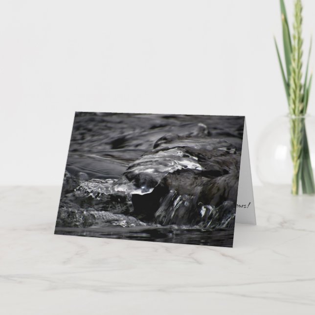 "Crystal Cave" Christmas Card (Front)